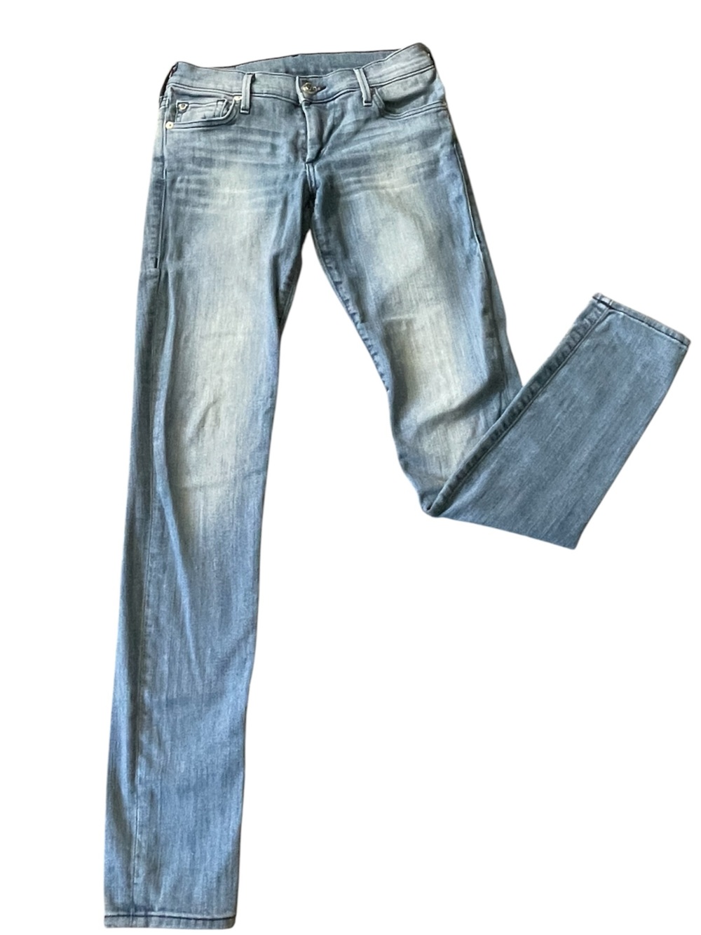 C18- True Religion size 27 Classic Light Blue Washed Jeans